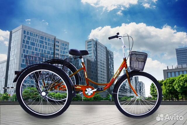 Большой трехколесный велосипед, Новое купить в Москве | Авито
