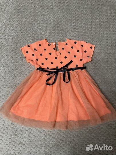 Платье для девочки 74