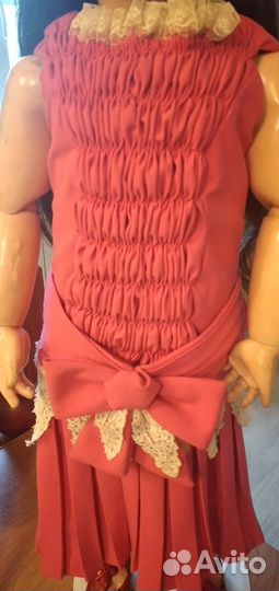 Платье для антикварной куклы