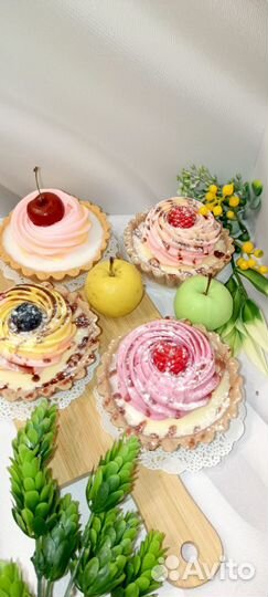 Мыло Пирожное ручной работы