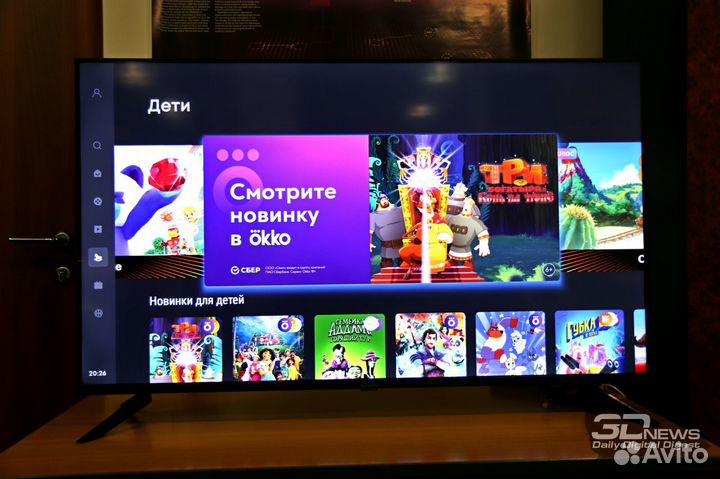 Candy.smart TV(Android).WI-FI.4K UHD.140 см