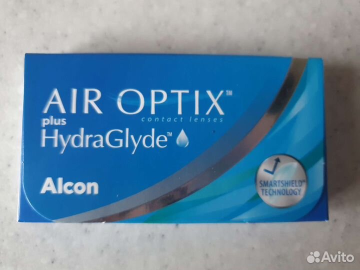 Контактные линзы Air Optix Hydra Glyde +6 3шт