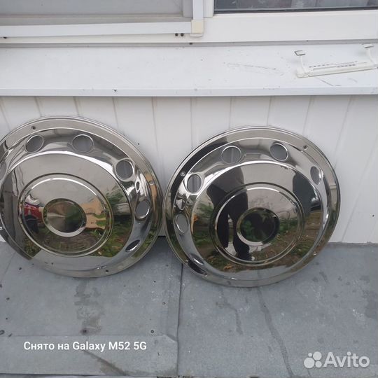 Продаются колпаки хром+ нержавейка на Газон Некст