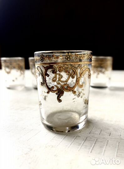 Стопка набор. Рюмка XIX век. Россия