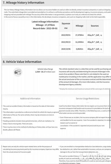 Проверка истории автомобиля из Кореи