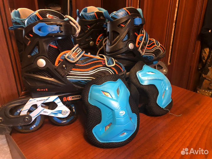 Ролики детские с защитой