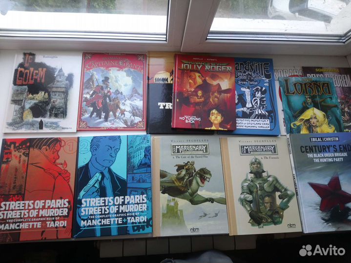 Комиксы на английском, французском языке bd