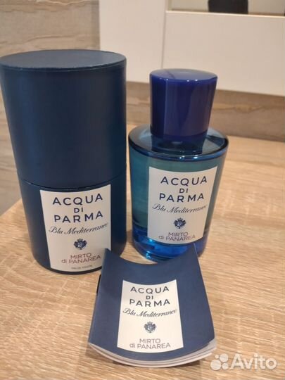 Acqua DI parmamirto di panarea