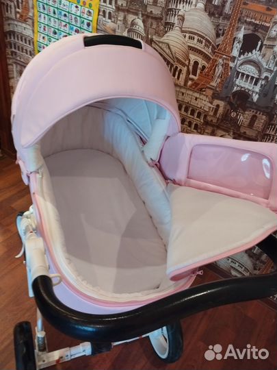 Универсальная коляска Adamex Luciano Deluxe, 3 в 1