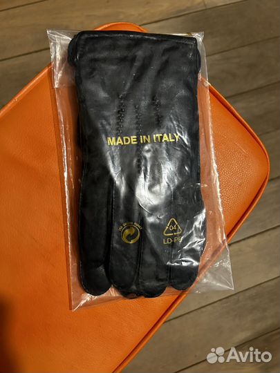 Мужские кожаные перчатки