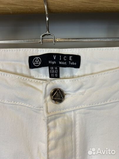 Джинсы Vice eur 42 белые
