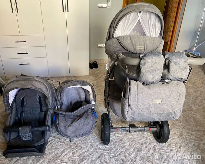 Коляска Adamex Barletta 3 в 1