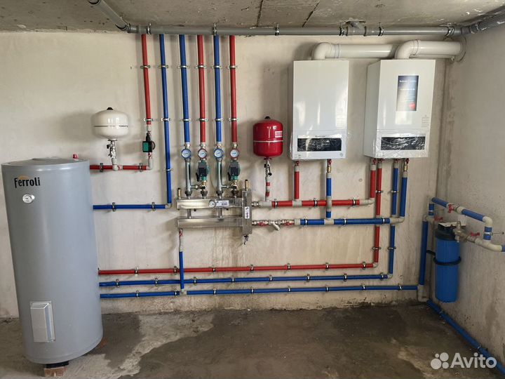 Евро отопление, сантехника, водопровод, теплый пол