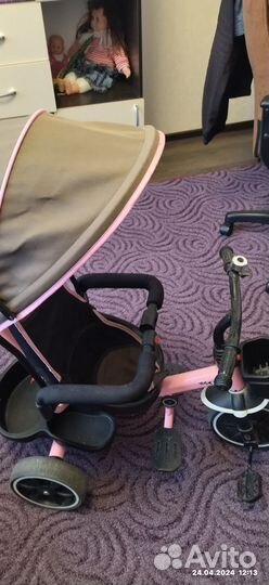 Детский велосипед с ручкой