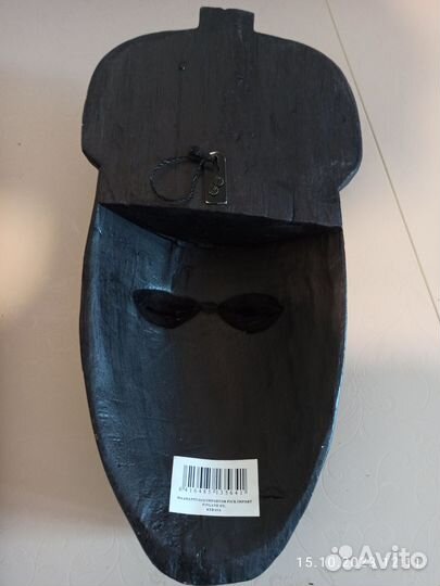 Маска декоративная на стену деревянная