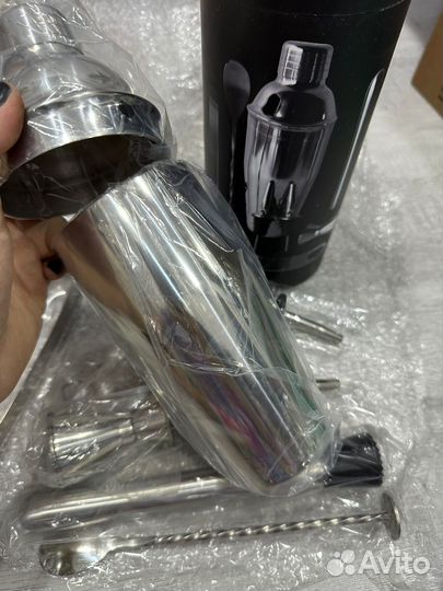 Набор для приготовления коктейлей шейкер