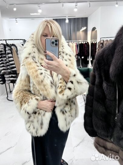 Шуба из рыси