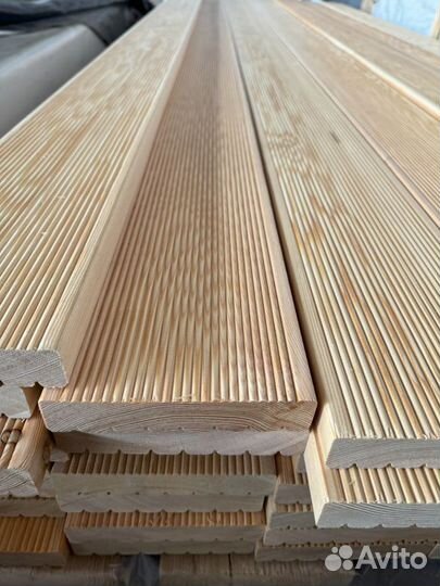 Террасная доска Вельвет из лиственницы PLM-1187