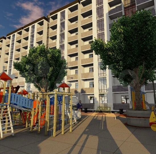 2-к. квартира, 61 м², 6/12 эт.