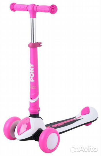 Детский трёхколёсный самокат Tech Team Pony