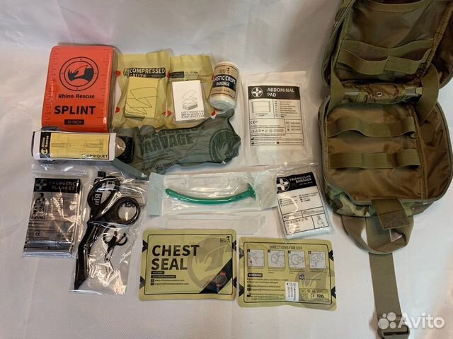 Тактическая аптечка rhino PRO+
