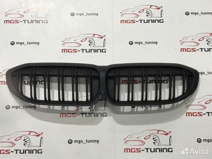 Решетка радиатора BMW 3 серии G20 м3 черный мат