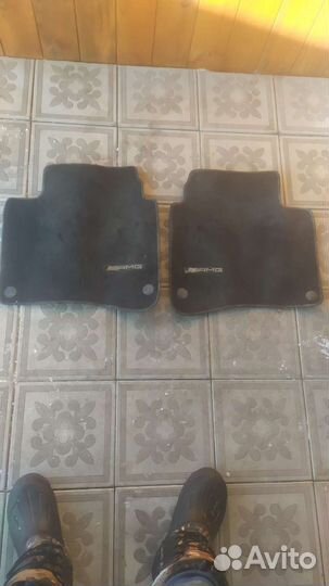 Коврик салонный AMG мерседес