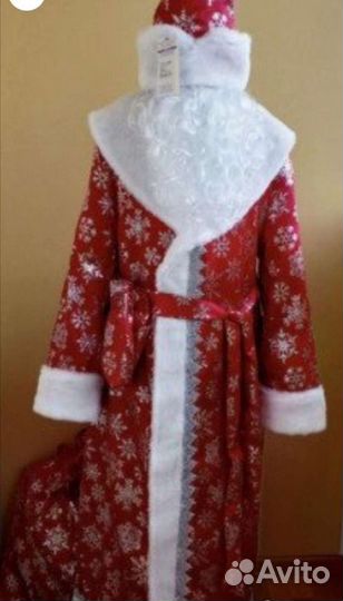 Костюм деда мороза новогодний