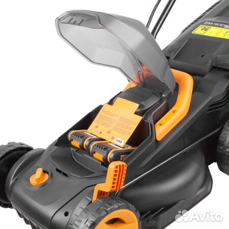 Газонокосилка worx WG779E 40V 5,0Ач аккумуляторная