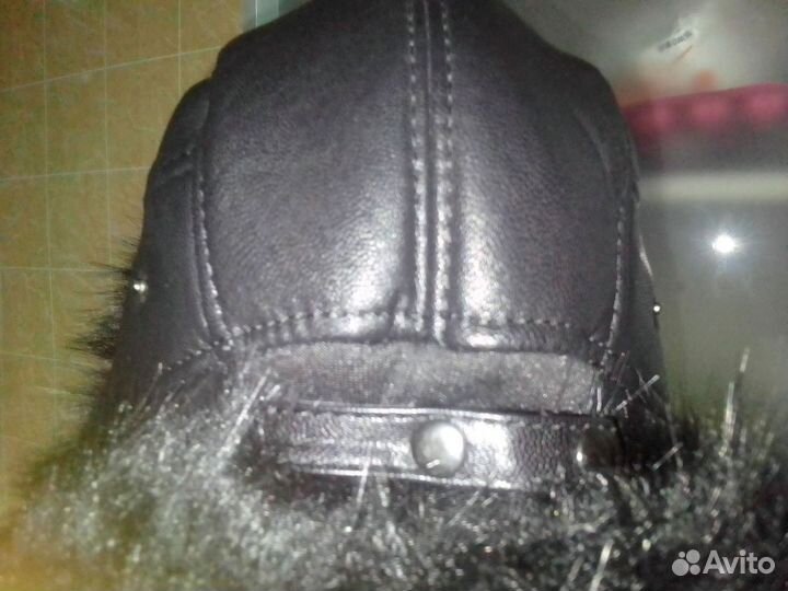 Шапка зимняя теплая 58 мужская