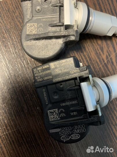 Датчики давления шин