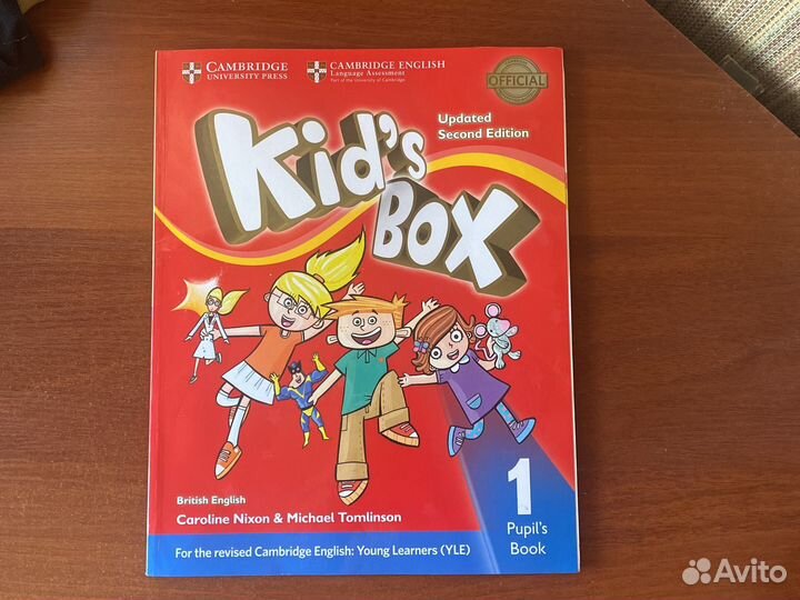 Учебник по английскому языку Kid's Box 1