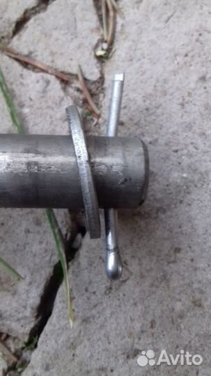 Колеса для садовой техники 260*80 2 шт с осью