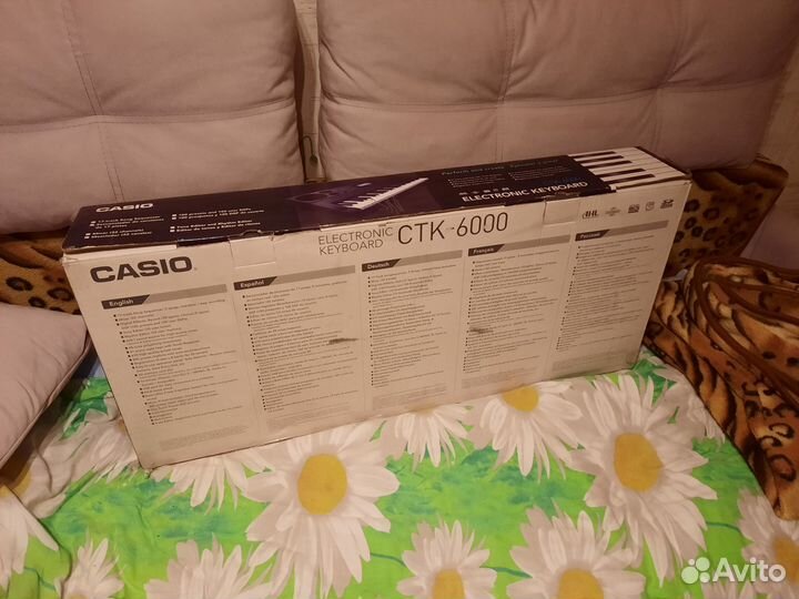 Синтезатор casio ctk 6000