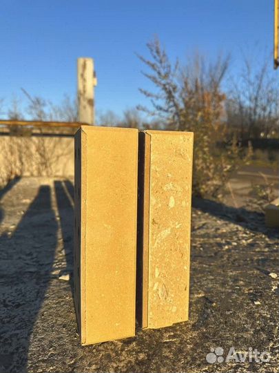 Кирпич облицовочный с фаской