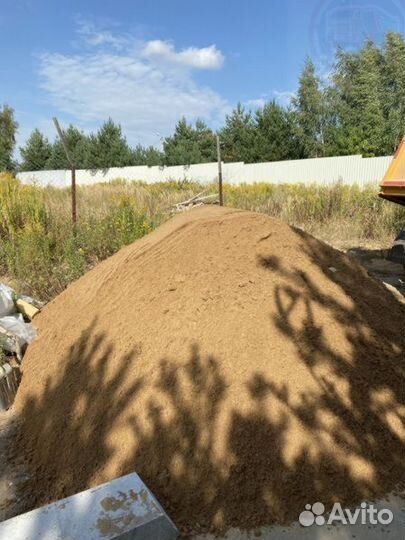 Песок щебень