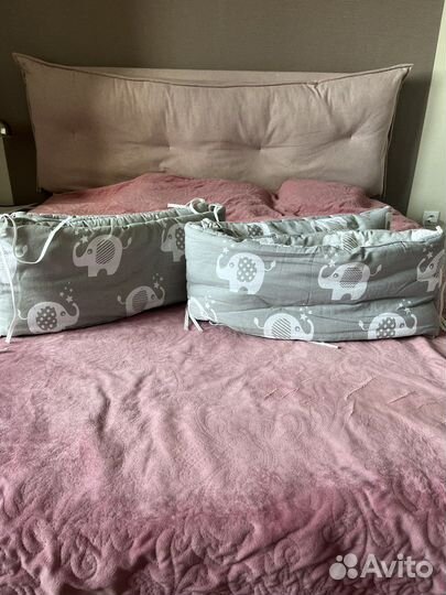 Бортики в детскую кроватку