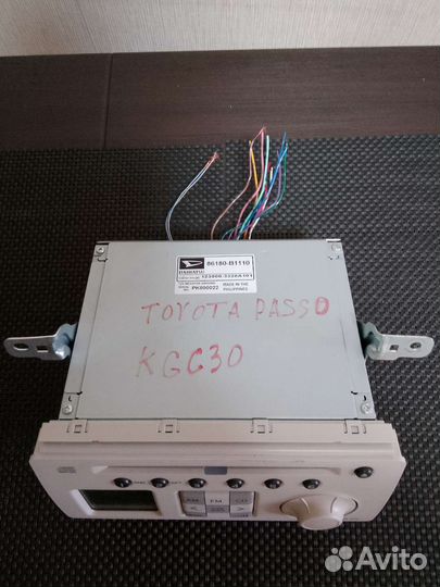 Автомагнитола Toyota Passo
