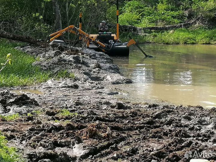 Очистка пожарных водоемов, прудов, углубление