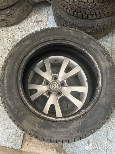 Зимняя резина r16 + диски Mazda 3 BK