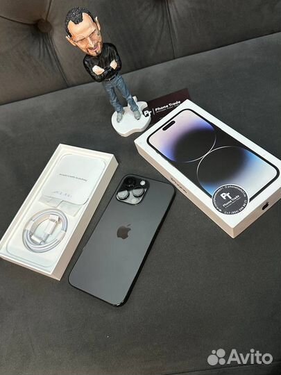 Телефон iPhone 14 pro max 256 Black sim+esim
