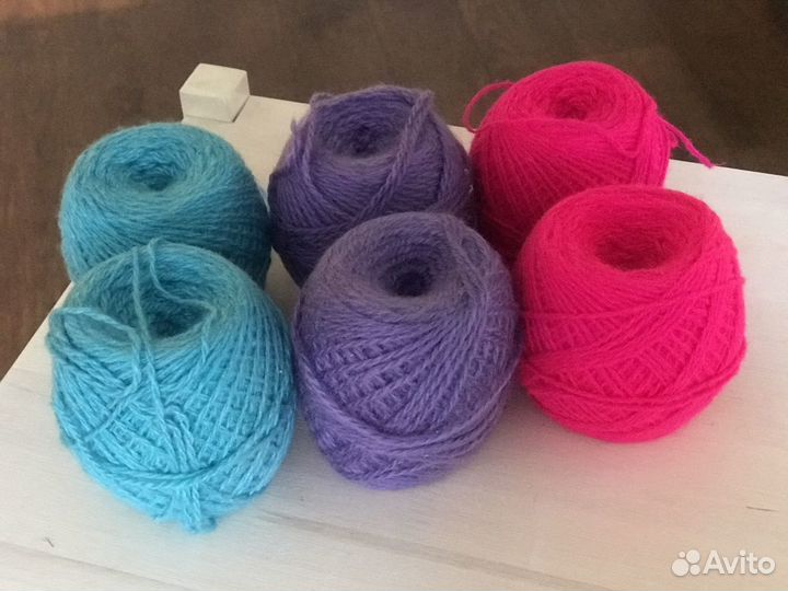 Пряжа для вязания шерсть
