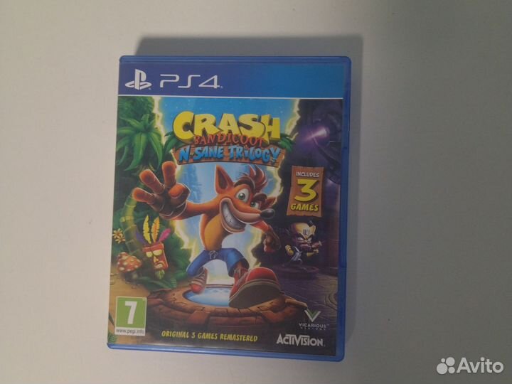Игры для приставок ps4 Crash Bandicoot