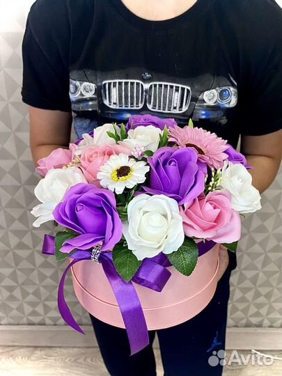 Мыльные букеты