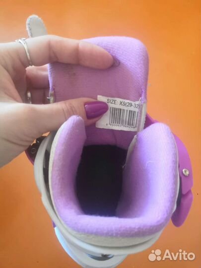 Роликовые коньки детские 2 в 1 раздвижные