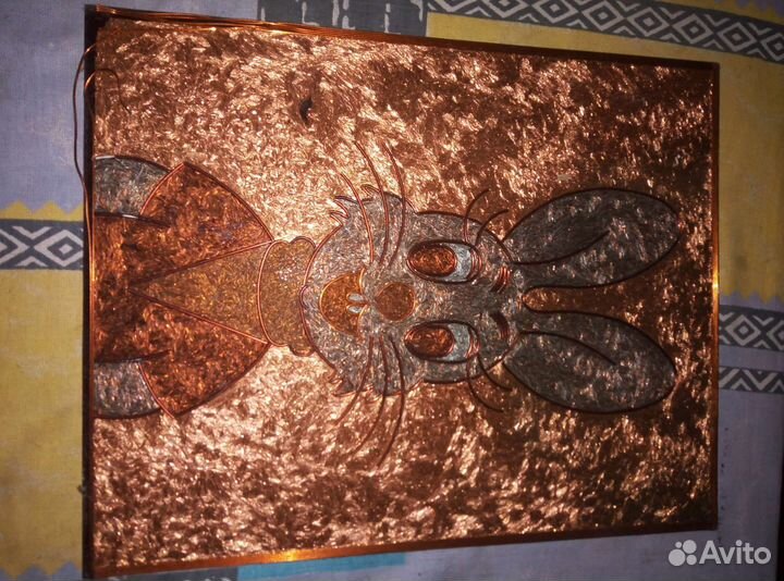 Панно заяц из 