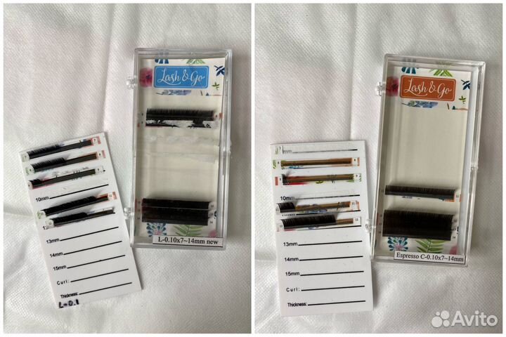 Материалы для наращивания ресниц/кушетка