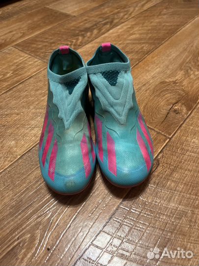 Адидас модель месси без шнурков бу 36 размер