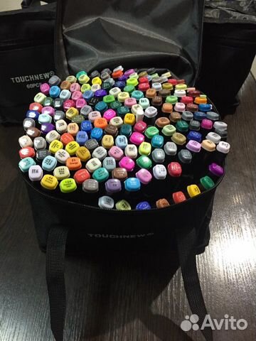 Скетч маркеры touch new, маркеры для скетчинга