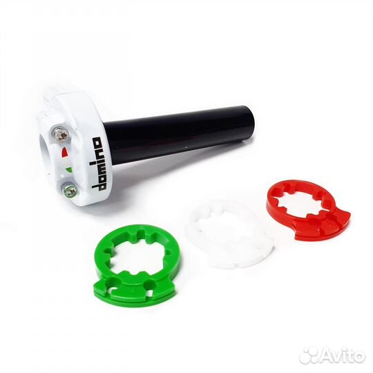 Ручка газа короткоходная белая 